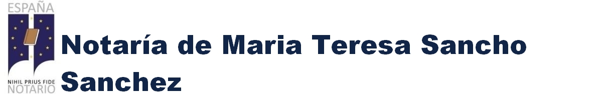 Notaría de María Teresa Sancho Sánchez en Lalín