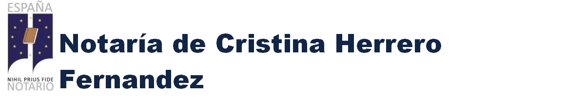 Notaría de Cristina Herrero Fernández en Oviedo