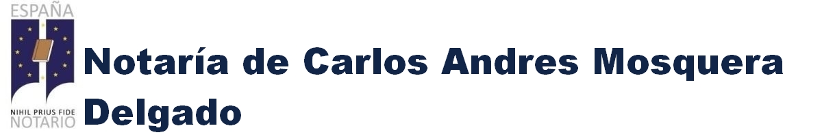 Notaría de Carlos Andrés Mosquera Delgado en Carballo