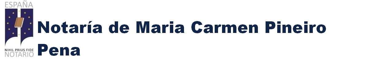 Notaría de María Carmen Piñeiro Pena en Bueu