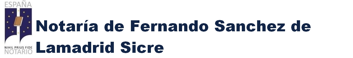 Notaría de Fernando Sánchez de Lamadrid Sicre en Gijón