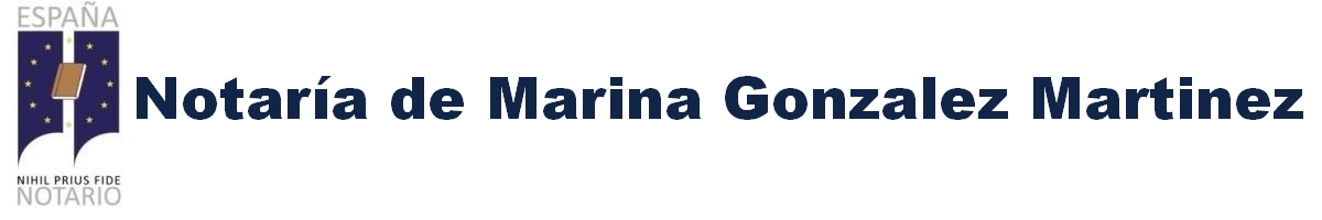 Notaría de Marina González Martínez en Vilagarcía de Arousa