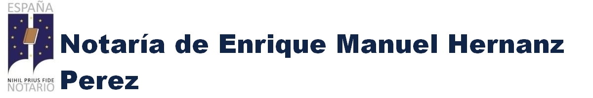 Notaría de Enrique Manuel Hernanz Pérez en Ponteceso