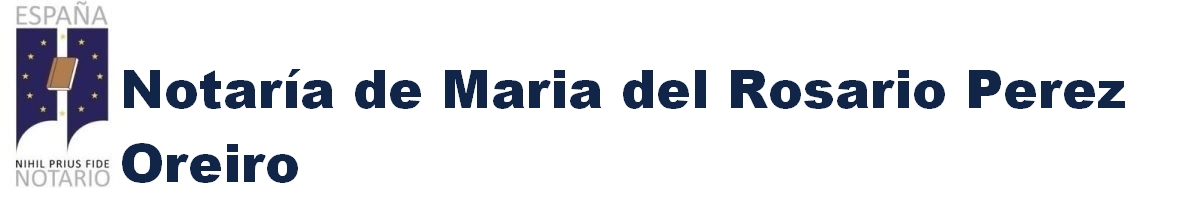 Notaría de María del Rosario Pérez Oreiro en Salas de los Infantes