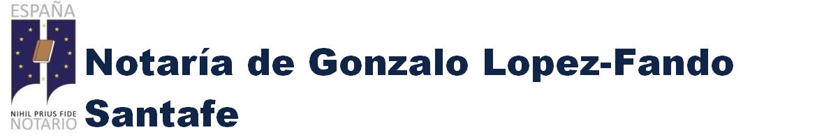 Notaría de Gonzalo López-Fando Santafé en Getafe