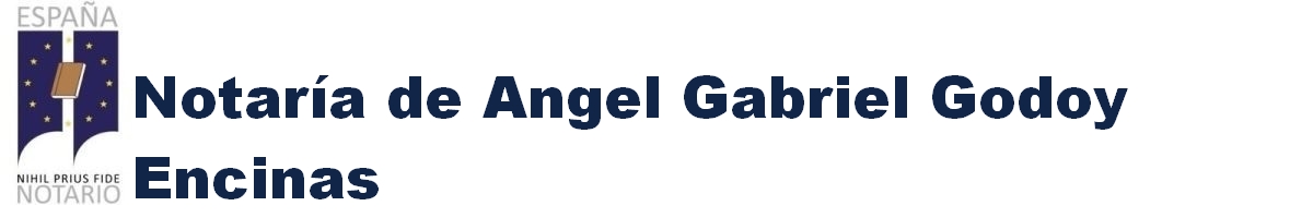 NotarÃ­a de Ãngel Gabriel Godoy Encinas en Escorial, El