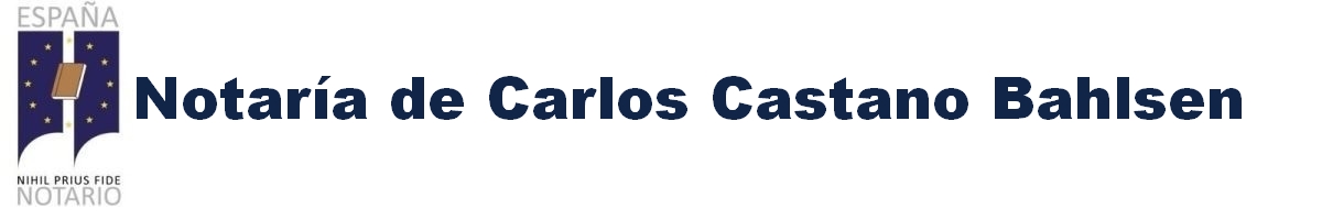 Notaría de Carlos Castaño Bahlsen en Santomera