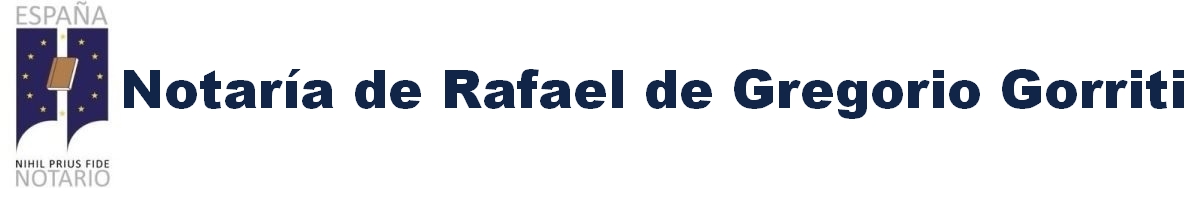 Notaría de Rafael de Gregorio Gorriti en Torrejón de Ardoz