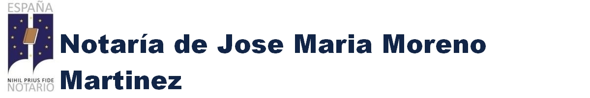 Notaría de José María Moreno Martínez en Miranda de Ebro