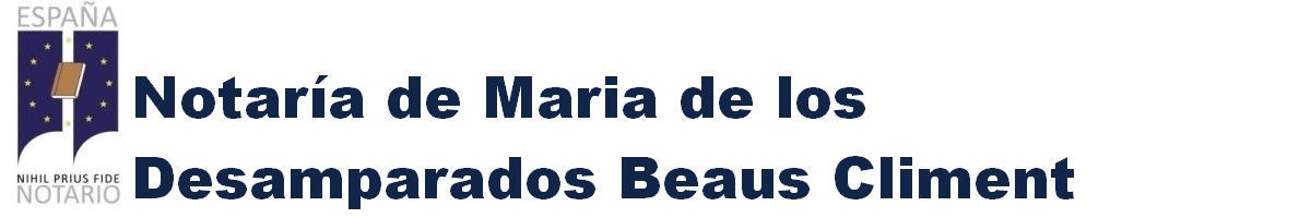 Notaría de María de los Desamparados Beaus Climent en Burjassot