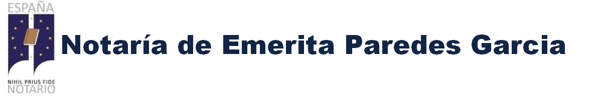 Notaría de Emérita Paredes García en Cartagena