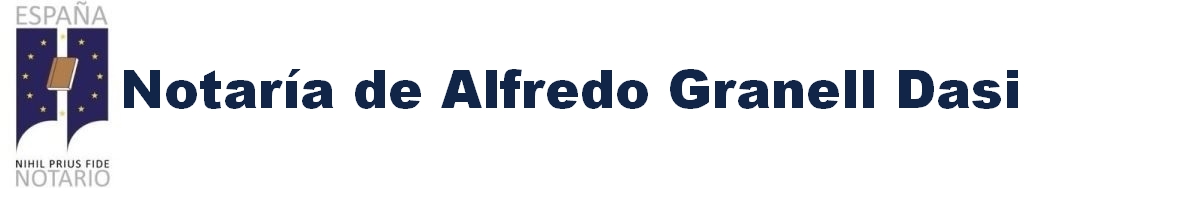 Notaría de Alfredo Granell Dasí en Moncada