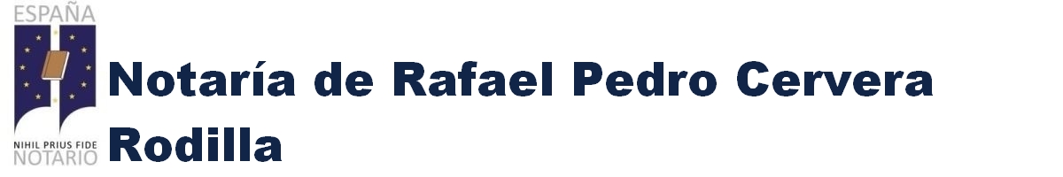 Notaría de Rafael Pedro Cervera Rodilla en San Fernando de Henares