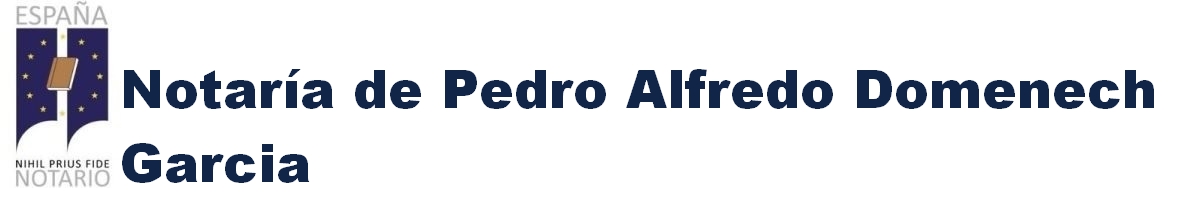 Notaría de Pedro Alfredo Domenech García en Alcoy