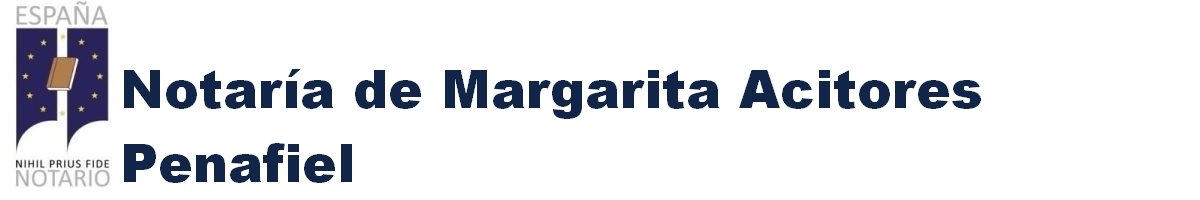 Notaría de Margarita Acitores Peñafiel en Orihuela