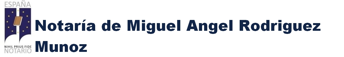 Notaría de Miguel Ángel Rodríguez Muñoz en Tarancón